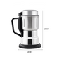 ⚡ Electric Spice & Coffee Grinder: 4-Leaf Blade, One-Touch Control, Safety Lock, Food-Grade Steel