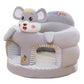 🧸👶Plush Baby Support Seat – Cartoon Floor Chair for Sit-Up Play