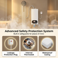 🚿🌡️Compact & Safe Instant Electric Water Heater🔥