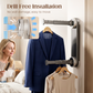 🏠 Foldable Telescopic Suction-Cup Hanger Rack – No-Drill Retractable Clothes Drying Pole