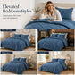 🛏️ Brushed Microfiber Comforter Set: Diamond Quilting, Moisture-Wicking, All-Season, with 2 Pillowcases