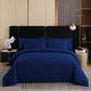🛏️ Brushed Microfiber Comforter Set: Diamond Quilting, Moisture-Wicking, All-Season, with 2 Pillowcases