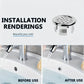 🚿✨Round Bathroom Sink Basin Overflow Hole Cover