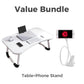 💻🛏️Foldable Laptop Bed Table with Cup Holder