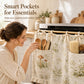 ☀️Oven Skirt Curtain with Pockets – Decorative, Storage‑friendly, Durable ✨