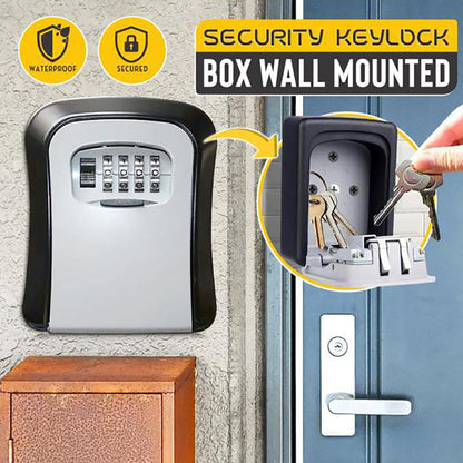🔐 Save 50%! 🏠 Wall‑Mounted Key Lock Box – Secure, sturdy & easy access ✨