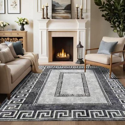 🏡✨Non-Slip Low Pile Area Rug