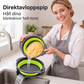 📢📢40% OFF !! ⏰ 3-Piece Collapsible Colander Set with Draining Base – Space-Saving Kitchen Strainers for Fruits, Pasta & Vegetables