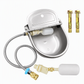 ⏳🔥LIMITED-TIME 50% OFF! ⏰🐄 Automatic 304 Stainless Steel Drinking Bowl with Float and Drain Hole for Cattle Horses Sheep and Dogs 🤖
