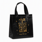 Black Christmas Non Woven Gift Tote Bag Holiday Present Packaging Bag 23x22x11cm