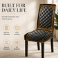 🪑 LIMITED‑TIME 50% OFF! ✨ Washable Stretch Chair Cover – Baroque Gilded Print, High‑Density Elastic Fabric ✨