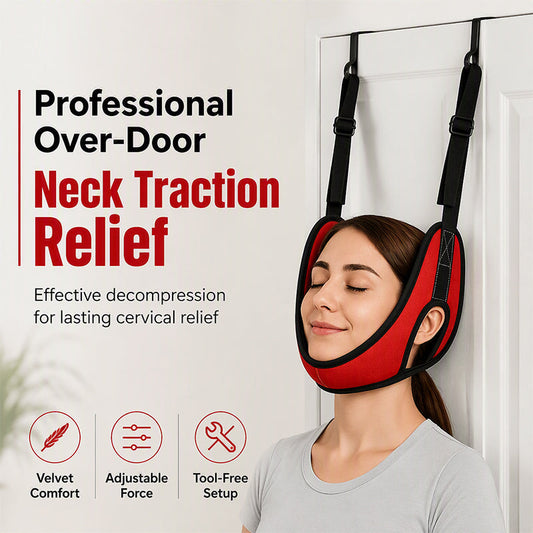 💆 Over Door Cervical Traction Device for Neck Pain Relief