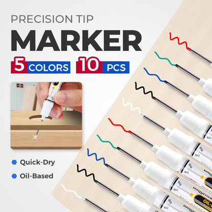 ✨NOW JUST £0.7 Each🔥Precision Tip Quick-Dry Oil-Based Marker Pen