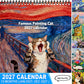 🏆 Last Day Special Price £8.99! 🗓️Buy 2 Get 1 Free🐱 2027 Cat Meme Calendar – Funny daily humor & wall-ready ✨