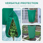 🌱 ❄️ Winter Plant Cover – Zipper & drawstring for frost protection ✨
