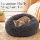 🐾Round Cozy Plush Pet Nest🌙