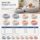 🐾Round Cozy Plush Pet Nest🌙
