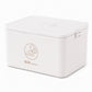 Large Plastic Medicine Storage Box with Multi-Layer Divided Compartments Portable Family Emergency First Aid Organizer Box