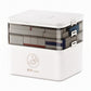 Large Plastic Medicine Storage Box with Multi-Layer Divided Compartments Portable Family Emergency First Aid Organizer Box