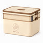 Large Plastic Medicine Storage Box with Multi-Layer Divided Compartments Portable Family Emergency First Aid Organizer Box