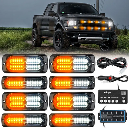 💡 Ultra‑Thin LED Truck Strobe Lights – Bright & durable warning ✨