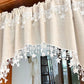 ⏳🔥LIMITED-TIME 50% OFF! ⏰Versatile Country Style Curtain with Star Lace Trim⭐️