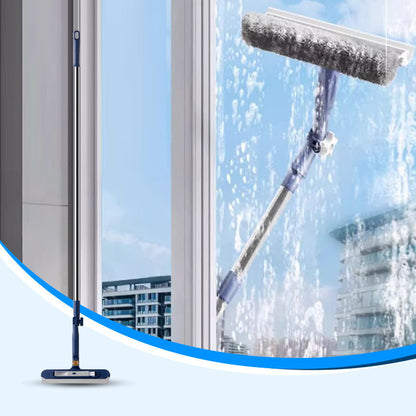 🥳HOT SALE🥳💞50K+ SOLD! Window Squeegee –  Dual-sided, streak-free & safe. Clean high-rise windows – grab yours! ✅