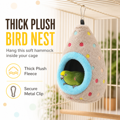 🐦 Save 50%! Hanging Bird Nest Hammock – Warm cotton & egg‑shaped comfort ✨