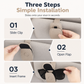 🚗 LIMITED-TIME 50% OFF! 💥 Car Sunglasses Holder Double Clip – Magnetic, Protective, Multi-Purpose ✨