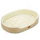 🐾🛏️Reversible Nest-Style Tiny Pet Bed, Dual-Sided Fabric for Year-Round Comfort--Suitable for pets up to approximately 2kg