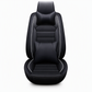 🚗 Universal Full-Coverage Leather Car Seat Covers – All-Season Protection & Stylish Stripe Design ✨