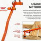 ⏰Multi-Angle Deck Straightener and Wood Board Adjuster Flooring Tool for Woodworking