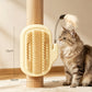 🐾 Save 50%! 🪶 2‑in‑1 Corner Grooming Accessory – Self‑grooming & feather wand ✨