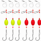 🎣 Save 50%! 🐟Cast Ready: Surf Fishing Rig 6-Pack With Floats – Multi-Species, Beach-Ready✨