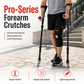 ⏳🔥LIMITED-TIME 50% OFF! ⏰💪 Folding Forearm Crutches – Non-slip & mobility aid ✨