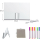 🎁2026 New Arrivals 50% OFF💥Glowing Acrylic Drawing Board – LED-Lit Display, Wipe & Redraw for Endless Desk Art ✨