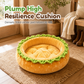 🍔Cute Hamburger Bun Shaped Pet Bed 🐾Warm Cozy Round Dog Bed Cushion for All Seasons