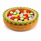 🍔Cute Hamburger Bun Shaped Pet Bed 🐾Warm Cozy Round Dog Bed Cushion for All Seasons