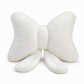 🎀🦋✨Soft Minimalist Bowknot Throw Pillow with Detachable Design Decorative Lumbar