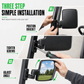📢📢50% OFF !! ⏰Universal Golf Cart Mirror – Curved glass & anti-shake mount ✨