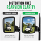 📢📢50% OFF !! ⏰Universal Golf Cart Mirror – Curved glass & anti-shake mount ✨