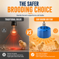 🐣 Keep Little Ones Cosy & Comfortable! 🔥 Intelligent Temperature Control Brooder Heater