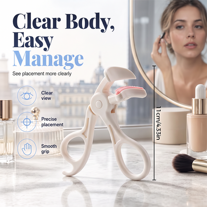 👁️ 50% OFF! ✨ Wide-Angle Eyelash Curler with Comb – Instant Lash Lift, Built-In Separator Comb & Gentle Cushion Pad – Ergonomic Handle for Precise, Clump-Free Curling in Seconds 💫