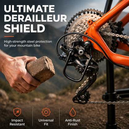 🛡️ Save 50%! 🚲 Rear Derailleur Guard – Solid steel & quick install ✨