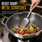 🍳 LIMITED-TIME 50% OFF! 🥘 Thickened Stainless Steel Wok – Nonstick, Flat Bottom, Dual Handles ✨
