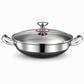 🍳 LIMITED-TIME 50% OFF! 🥘 Thickened Stainless Steel Wok – Nonstick, Flat Bottom, Dual Handles ✨