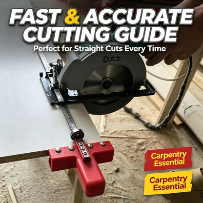 📐Stainless Steel Circular Saw Guide Ruler for Woodworking📏✨