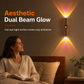 ✨🏡🌙Smart Motion Sensor Wall Light Rechargeable Cat Eye Hill Projection LED Night Light with RGB Color Changing Ambient Lighting