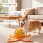 🐶🍊✨Hide & Seek Orange Plush Dog Toy