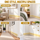 ⏳🔥LIMITED-TIME 50% OFF! ⏰Self-Adhesive Skirting Board Border Sticker🏠
